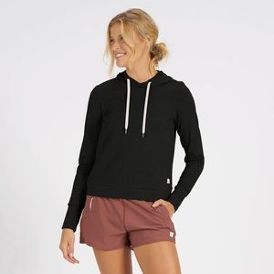 Vuori Dark Heather Gray Halo Essential Hoodie